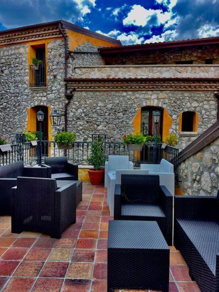 Hotel Villa Torre Antica Atena Lucana Exterior foto